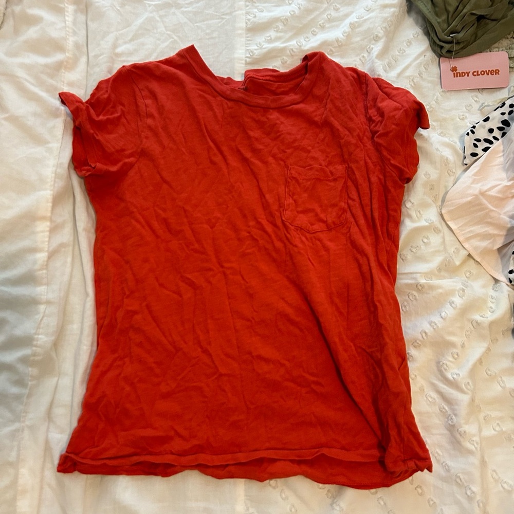 Madewell Red Tshirt